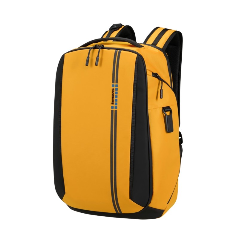 Samsonite 157597-1924 Active Road Backpack, Σακίδιο Πλάτης, Πολυεστέρας, ΑΤΑΝ, Κίτρινο