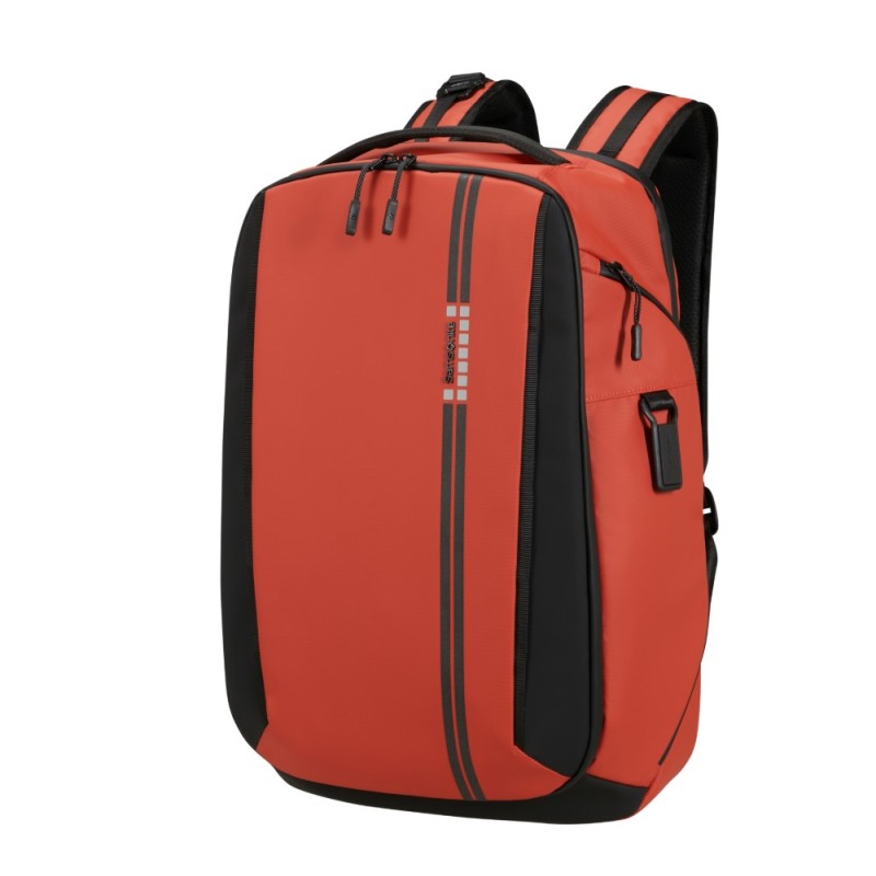 Samsonite 157597-7060 Active Road Backpack, Σακίδιο Πλάτης, Πολυεστέρας, ΑΤΑΝ, Πορτοκαλί