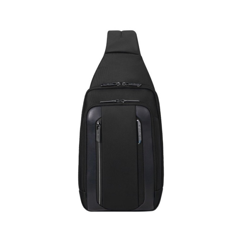 Samsonite 158114-1041 Spectrolite 4.0, Ανδρικό Τσαντάκι, Ύφασμα, ΑΤΑΝ, Μαύρο