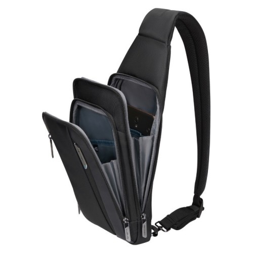 Samsonite 158114-1041 Spectrolite 4.0, Ανδρικό Τσαντάκι, Ύφασμα, ΑΤΑΝ, Μαύρο