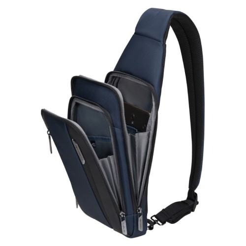 Samsonite 158114-1090 Spectrolite 4.0, Ανδρικό Τσαντάκι, Ύφασμα, ΑΤΑΝ, Μπλε