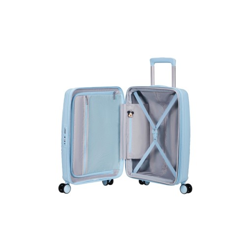 American Tourister 158710-A841 Mickey Magic Spinner, Βαλίτσα Μικρή/Καμπίνας, Πολυπροπυλένιο, ΑΤΑΝ, Γαλάζιο
