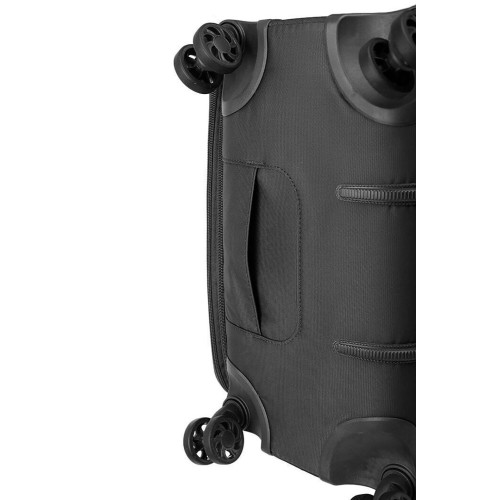 March 2988-07-52 Wall Street, Βαλίτσα Μικρή, Ύφασμα, Μαύρο