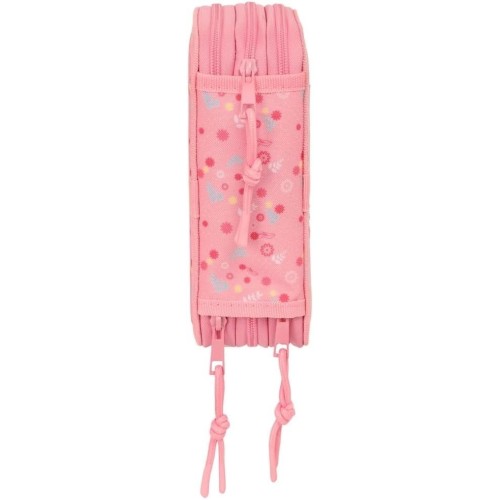 Safta 412518857 MOOS Passion, Σχολική Κασετίνα, Πολυεστέρας, Ροζ