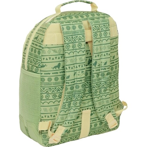 Safta 612441773 Lion King Mufasa, Παιδικό Σχολικό Σακίδιο, Πολυεστέρας, Πράσινο