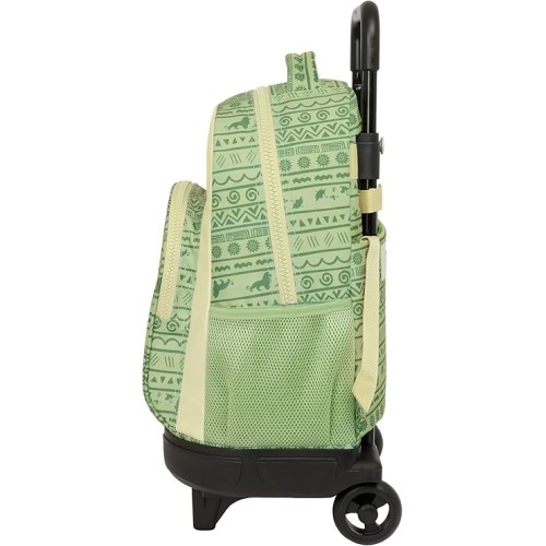 Safta 612441918 Lion King Mufasa, Παιδικό Σχολικό Τροχήλατο Σακίδιο, Πολυεστέρας, Πράσινο