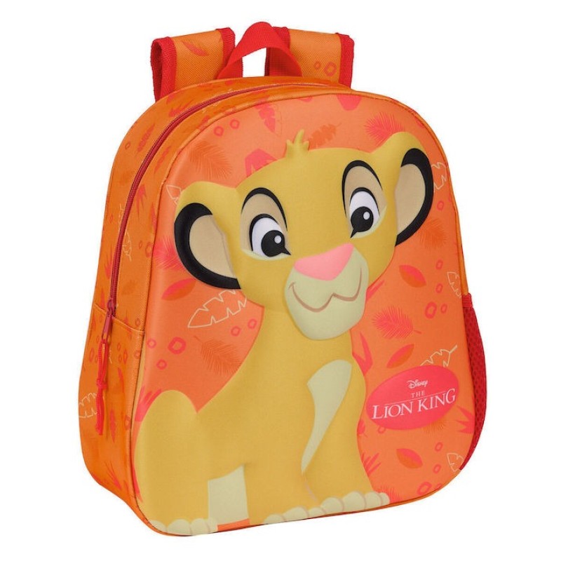 Safta 622459890 Lion King Simba, Ύφασμα, Πορτοκαλί