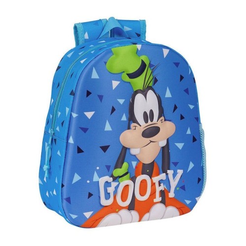 Safta 622462890 Goofy, Παιδική Σχολική Τσάντα, Πολυεστέρας, Μπλε