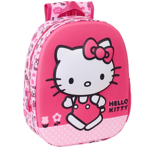 Safta 622570890 Hello Kitty, Παιδικό Σακίδιο Πλάτης, Πολυεστέρας, Ροζ