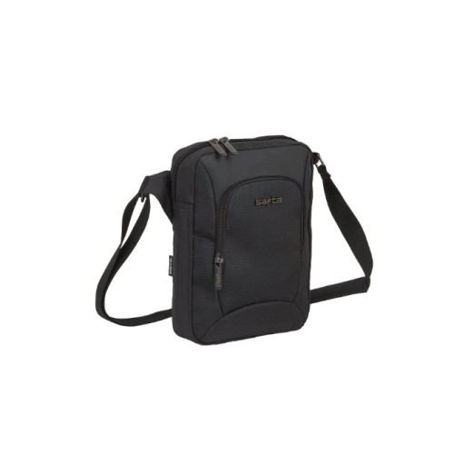 Safta 642100809 Business, Ανδρικό Τσαντάκι Ώμου/Χιαστί, Πολυεστέρας, Μαύρο