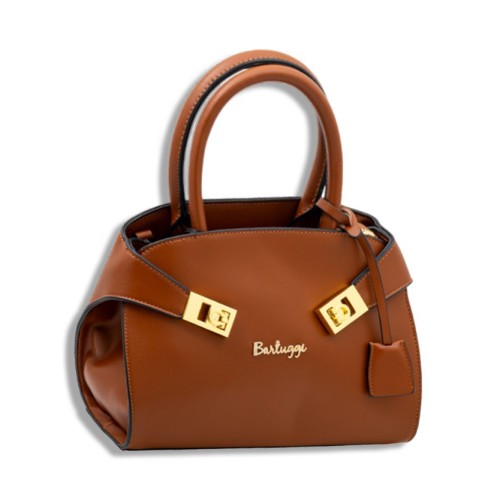 Bartuggi 718-1639 Brown, Τσάντα Γυναικεία Ώμου/Καρπού, Δερματίνη, Καφέ