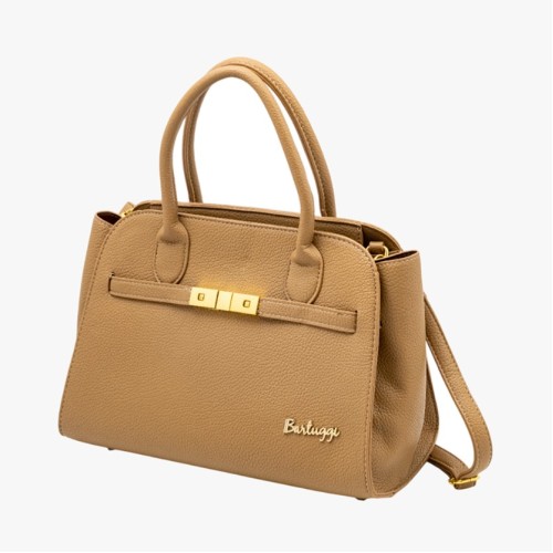 Bartuggi 718-22006 Taupe, Τσάντα Γυναικεία Ώμου/Χιαστί, Δερματίνη, Τοπό