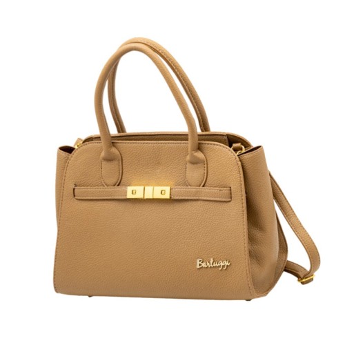 Bartuggi 718-22006 Taupe, Τσάντα Γυναικεία Ώμου/Χιαστί, Δερματίνη, Τοπό