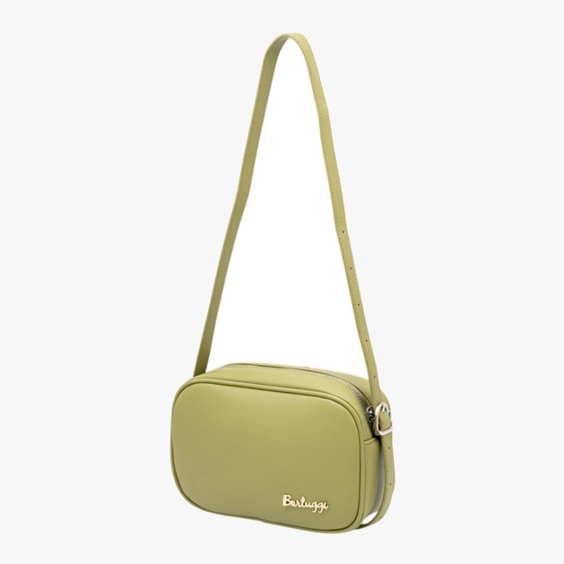 Bartuggi 718-25402 Green, Τσάντα Γυναικεία Χιαστί, Δερματίνη, Πράσινο