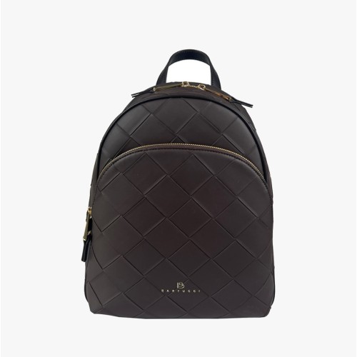 Bartuggi 718-36445 Brown, Τσάντα Γυναικεία Πλάτης, Δερματίνη, Καφέ