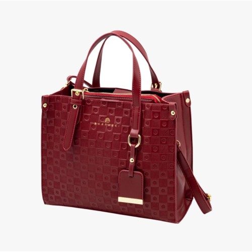 Bartuggi 718-5433 Bordeaux, Τσάντα Γυναικεία Ώμου/Χιαστί, Δερματίνη, Μπορντό