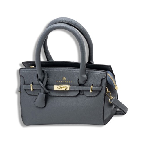 Bartuggi 718-5604 Grey, Τσάντα Γυναικεία  Ώμου/Καρπού, Δερματίνη, Γκρι