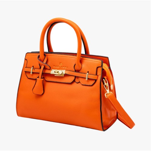 Bartuggi 718-5604 Orange, Τσάντα Γυναικεία  Ώμου/Καρπού, Δερματίνη, Πορτοκαλί