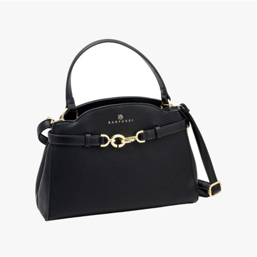 Bartuggi 718-6625 Black, Τσάντα Γυναικεία Ώμου/Καρπού, Δερματίνη, Μαύρο
