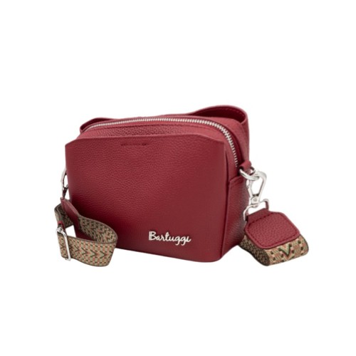 Bartuggi 718-6716 Bordeaux, Τσάντα Γυναικεία Χιαστί, Δέρμα, Μπορντό
