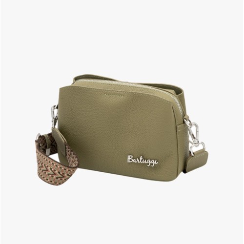 Bartuggi 718-6716 Green, Τσάντα Γυναικεία Χιαστί, Δέρμα, Πράσινο