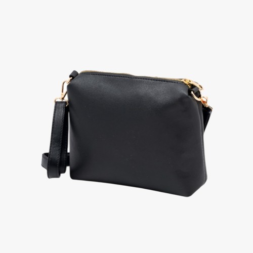 Bartuggi 718-86011 Black, Τσάντα Γυναικεία Ώμου/Χιαστί, Μαύρο