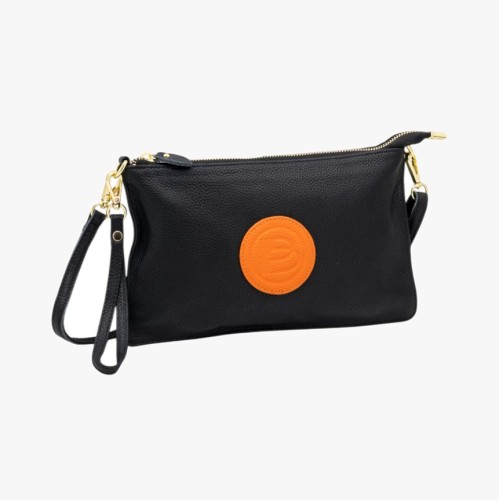 Bartuggi 718-9469 Black, Τσάντα Γυναικεία Χιαστί, Δέρμα, Μαύρο