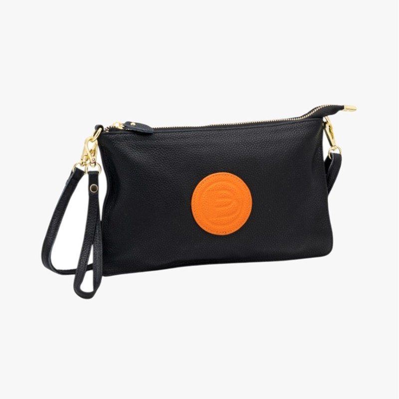 Bartuggi 718-9469 Black, Τσάντα Γυναικεία Χιαστί, Δέρμα, Μαύρο