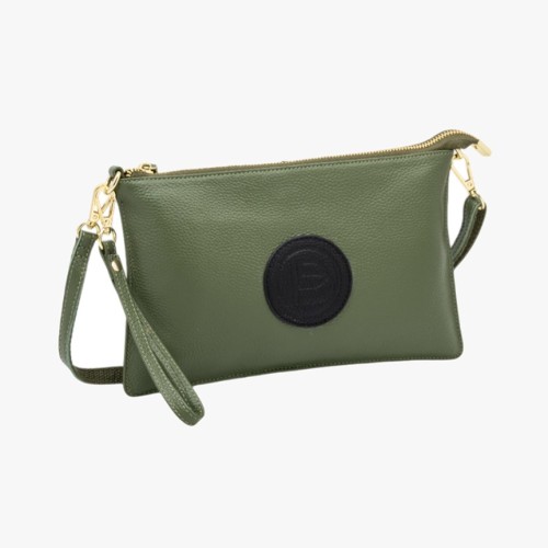 Bartuggi 718-9469 Green, Τσάντα Γυναικεία Χιαστί, Δέρμα, Πράσινο