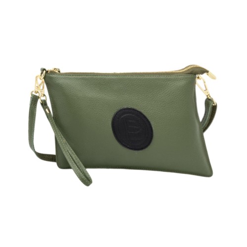 Bartuggi 718-9469 Green, Τσάντα Γυναικεία Χιαστί, Δέρμα, Πράσινο