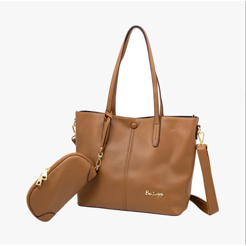 Bartuggi 718-99158 Camel, Τσάντα Γυναικεία Ώμου/Καρπού, Δερματίνη, Καμηλό