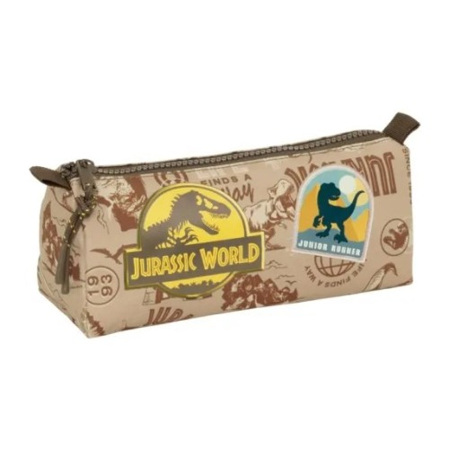 Safta 812463742 Jurassic World, Σχολική Κασετίνα, Πολυεστέρας, Χακί