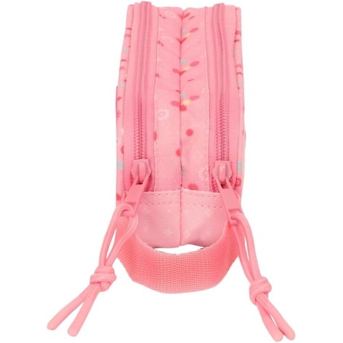 Safta 812518513 MOOS Passion, Σχολική Κασετίνα, Πολυεστέρας, Ροζ