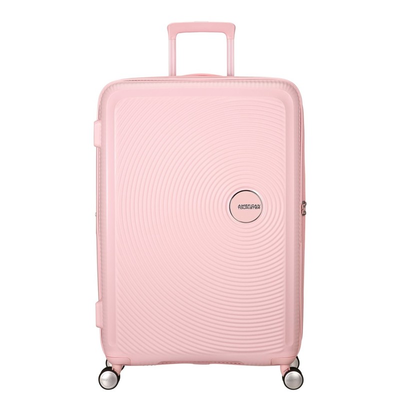 American Tourister 88474-8959 Soundbox Pastel Pink, Βαλίτσα Μεγάλη, Πολυπροπυλένιο, ΑΤΑΝ, Ροζ