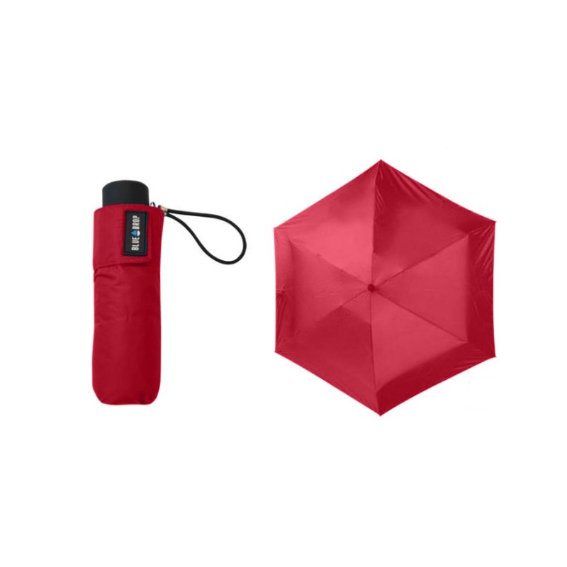 Rain A-103 Red, Ομπρέλα Mini Slim, Κόκκινο
