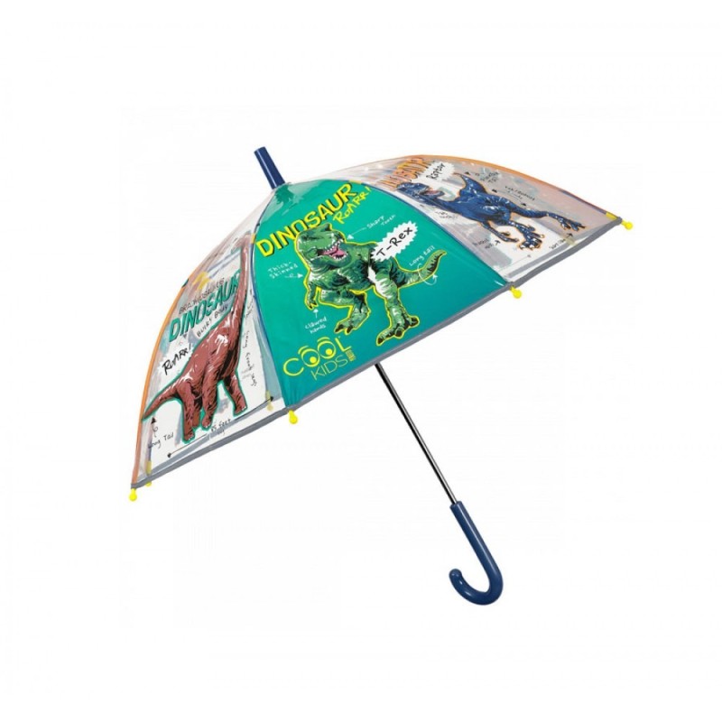 Rain A-15653, Ομπρέλα Παιδική Μπαστούνι, Αντιανεμική, Πολύχρωμο