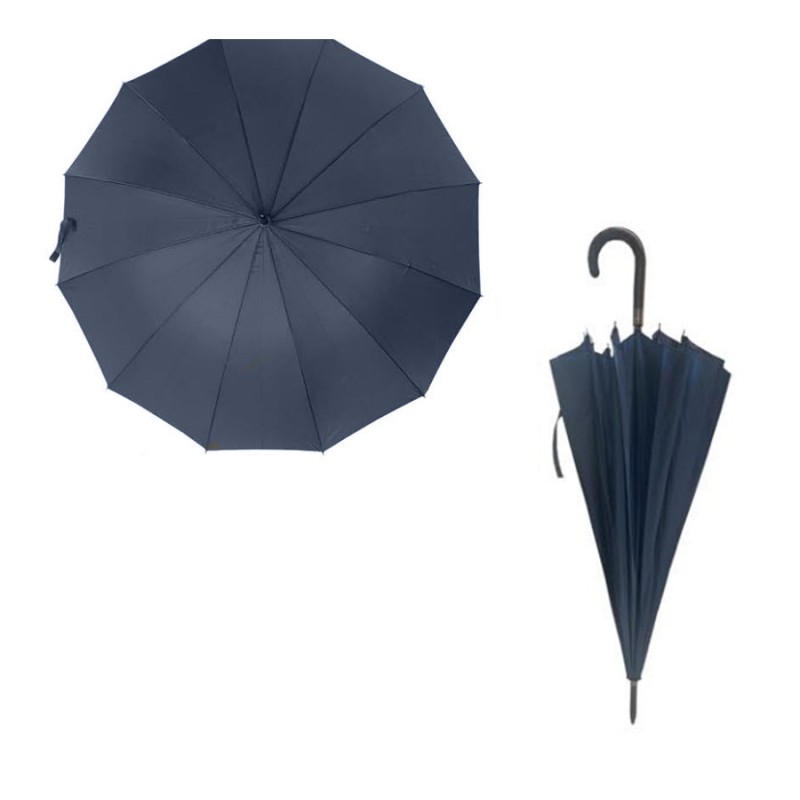 Rain A-165 Blue, Ομπρέλα αυτόματη, Αντιανεμικ΄η, Μπλε