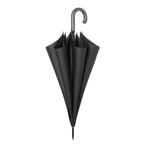 Rain A-21817 Black, Ομπρέλα Αυτόματη, Μπαστούνι, Αντιανεμική, Μαύροε