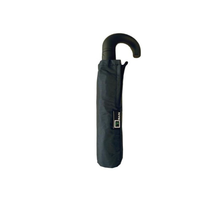 Rain A-6030 Black, Ομπρέλα αυτόματη μίνι, Μαύρο