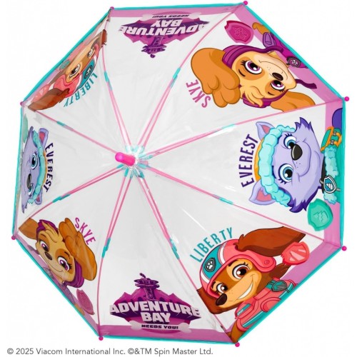 Rain A-75157 Paw Patrol, Ομπρέλα Παιδική Μπαστούνι, Αντιανεμική, Πολύχρωμο