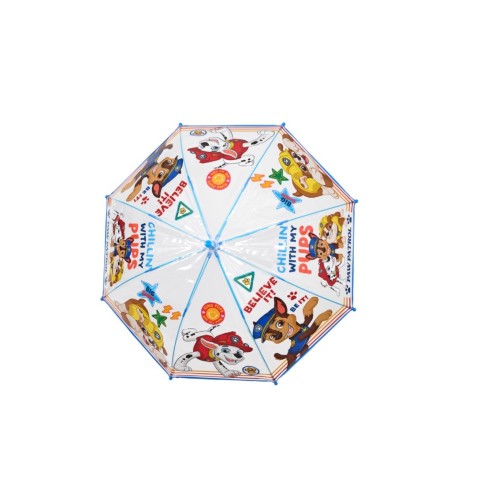Rain A-75158 Paw Patrol, Ομπρέλα Παιδική Μπαστούνι, Αντιανεμική, Πολύχρωμο