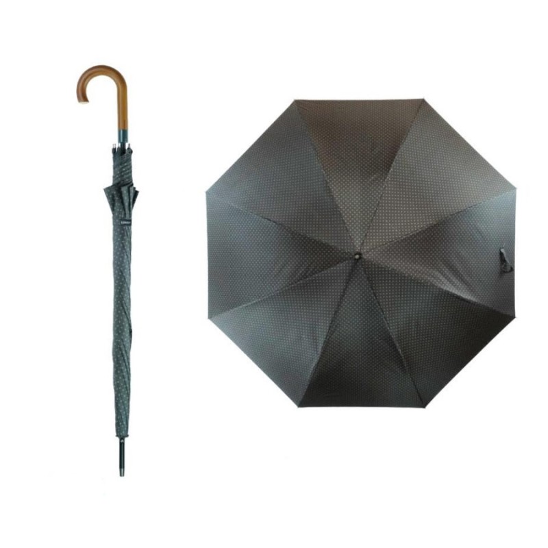 Rain A-952 Dark Grey, Ομπρέλα Μπαστούνι, Αυτόματη, Αντιανεμική, Σκούρο Γκρι