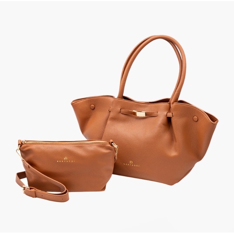 Bartuggi 718-5630 Camel, Τσάντα Γυναικεία Ώμου/Καρπού, Δερματίνη, Καμηλό