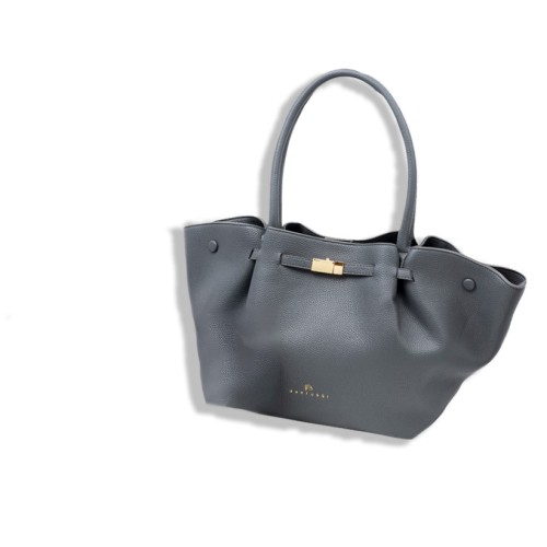 Bartuggi 718-5630 Grey, Τσάντα Γυναικεία Ώμου/Καρπού, Δερματίνη, Γκρι