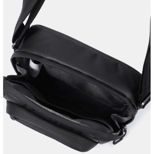 Hedgren HCMBP05-003 Comby Relax, Τσαντάκι Χιαστί, Πολυεστέρας, Μαύρο