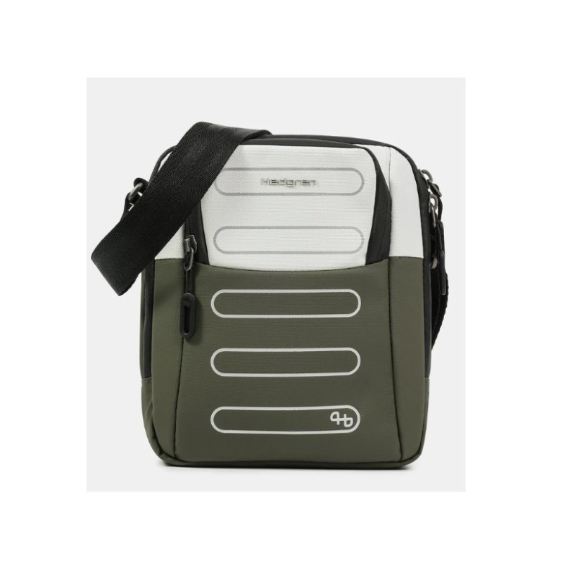 Hedgren HCMBP05-904 Comby Relax, Τσαντάκι Χιαστί, Πολυεστέρας, Μπεζ-Χακί