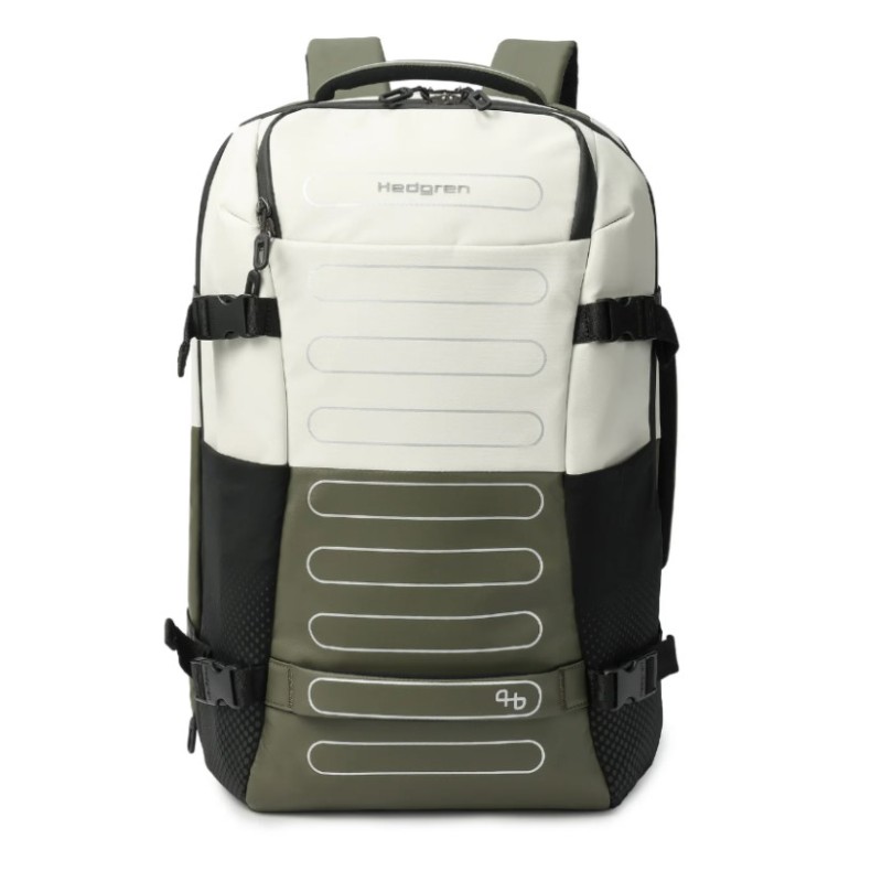 Hedgren HCMBP10-904 Comby Trip, Σακίδιο Πλάτης, Πολυεστέρας, Μπεζ-Χακί