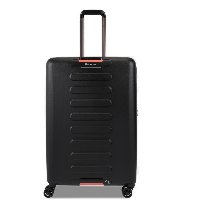 Hedgren HCMBY01LEXP/003 Grip, Βαλίτσα Μεγάλη, Σκληρή, Μαύρο