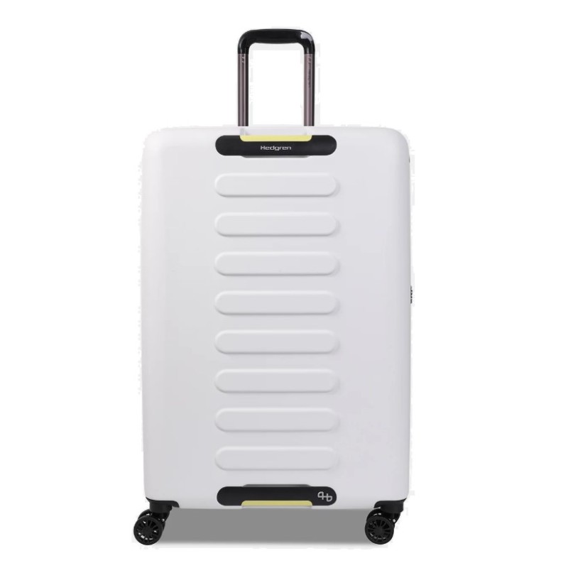Hedgren HCMBY01LEXP/879 Grip, Βαλίτσα Μεγάλη, Σκληρή, Λευκό