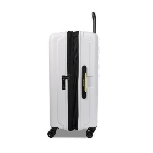 Hedgren HCMBY01LEXP/879 Grip, Βαλίτσα Μεγάλη, Σκληρή, Λευκό